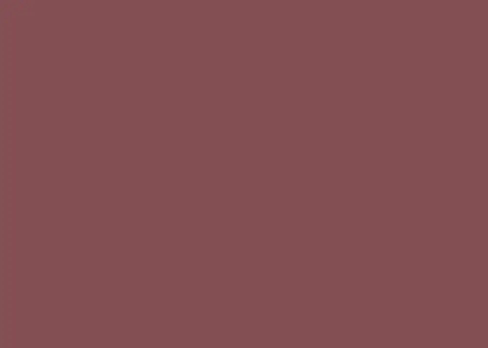 Casandra is a rich, deep burgundy with a cool undertone. This moody color adds a touch of elegance to any room, whether as an accent or main color. Its complementary colors are forest green or navy blue for a sophisticated palette, or blush pink and gold for a romantic twist. Use metallic accents to enhance the drama.