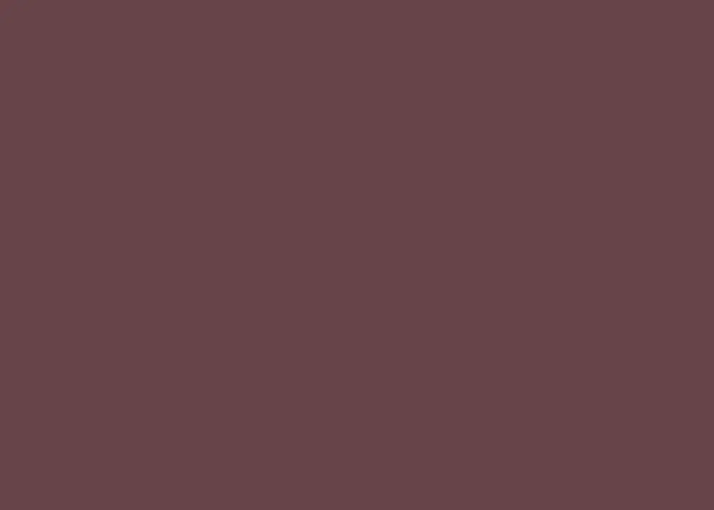 Kung Fu is a warm, earthy burgundy with a brown undertone. This cozy color creates a welcoming and grounded atmosphere, perfect for a rustic interior. Complementary colors include olive green or mustard yellow for a natural feel, or navy blue and gray for contrast. Its warmth can be enhanced with copper or bronze accents for a cozy feel.