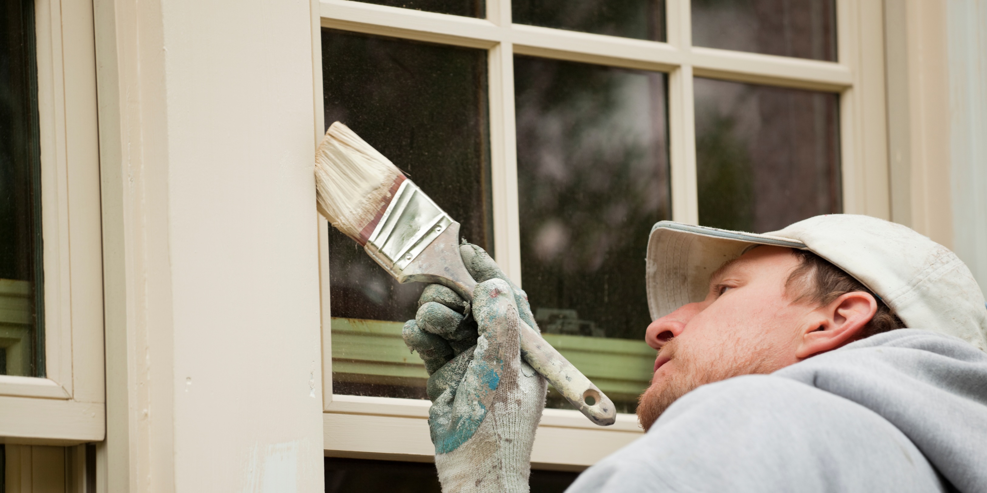 Regular inspection and touch-up of house exterior painted with ECOS Paints