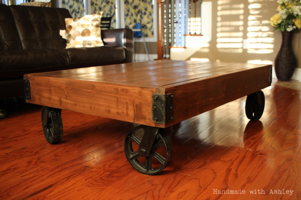 ECOS Project Pick: DIY Factory Cart Coffee Table