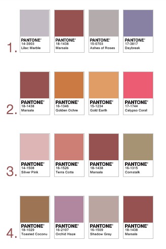 decorating with marsala, pantone's color of the year - ECOS Paints