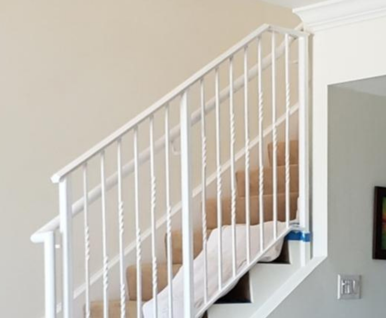 David's Refinished Stair Railing